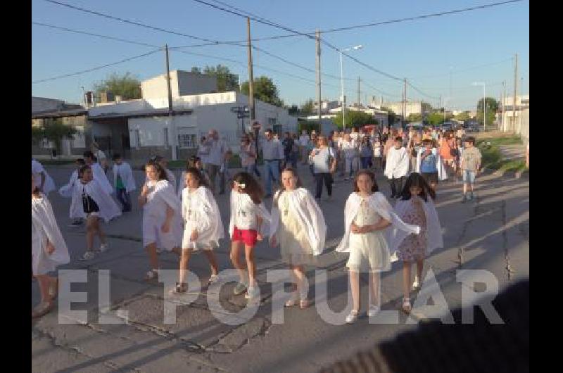 La Madrid venerÃ³ a la Inmaculada ConcepciÃ³n 