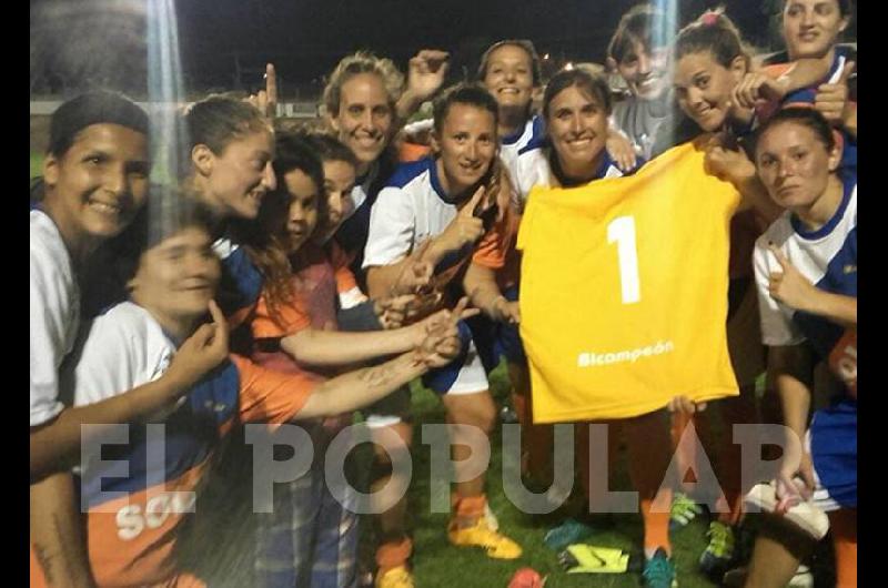 Las chicas de Ferroviario son la campeonas del Clausura