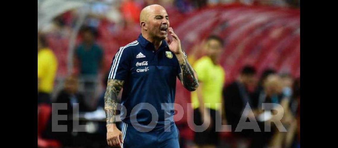 Jorge Sampaoli tiene mucho trabajo de cara al Mundial de Rusia 