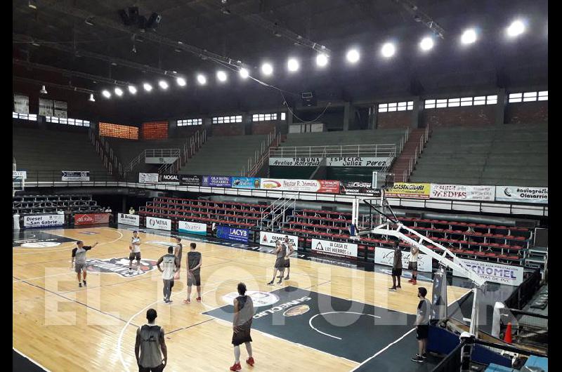 El Maxigimnasio se prepara para la llegada de la Seleccioacuten