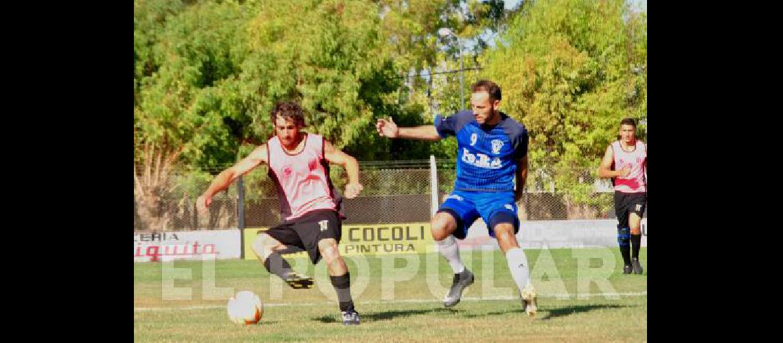 El FortÃ­n se prepara para el Torneo Federal C y ayer encarÃ³ su primer partido amistoso 