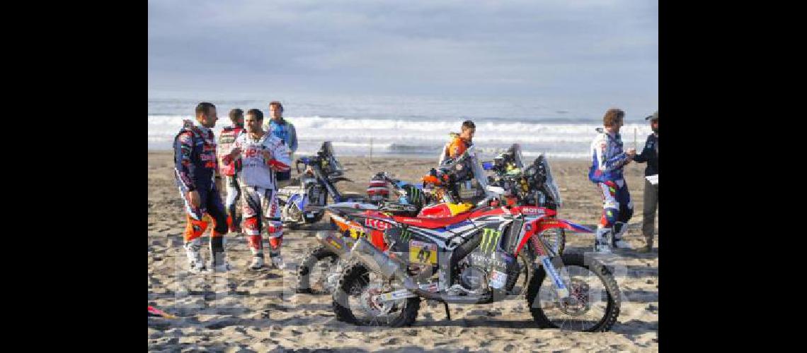 El salteÃ±o Kevin Benavides (Honda) no tuvo una muy buena jornada en motos 