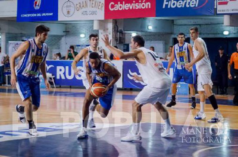 El equipo olavarriense perdiÃ³ el martes ante Parque Sur de ConcepciÃ³n del Uruguay por 85 a 67 