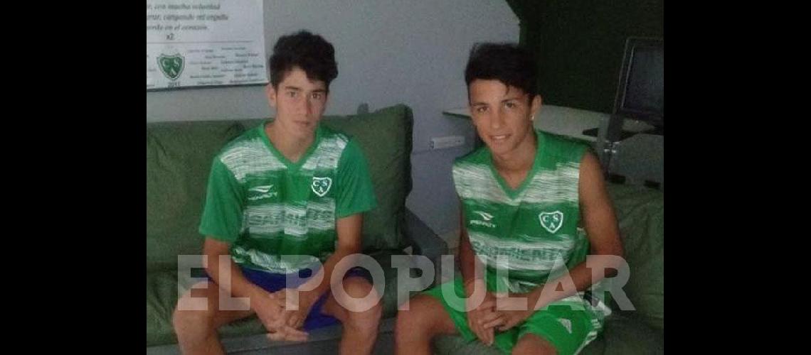 Dos juveniles de El Fortiacuten se<br> incorporaron a las inferiores de Sarmiento