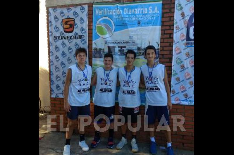 El equipo Sub 16 de Racing de La Madrid saliÃ³ campeÃ³n en OlavarrÃ­a 