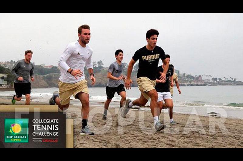 Purdue y Mateo Julio se ponen a punto para Indian Wells