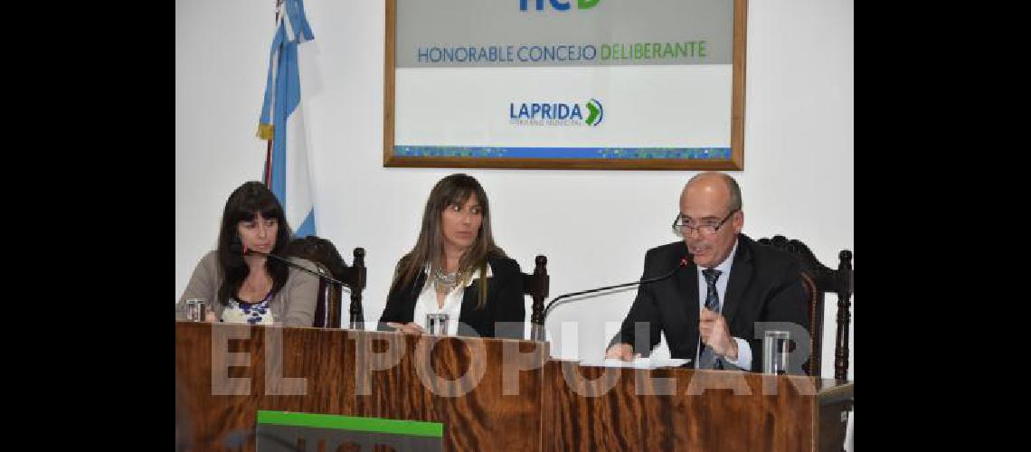 El Jefe Comunal lapridense cuestionÃ³ el bloqueo de dos crÃ©ditos por no adherir al Pacto Fiscal 