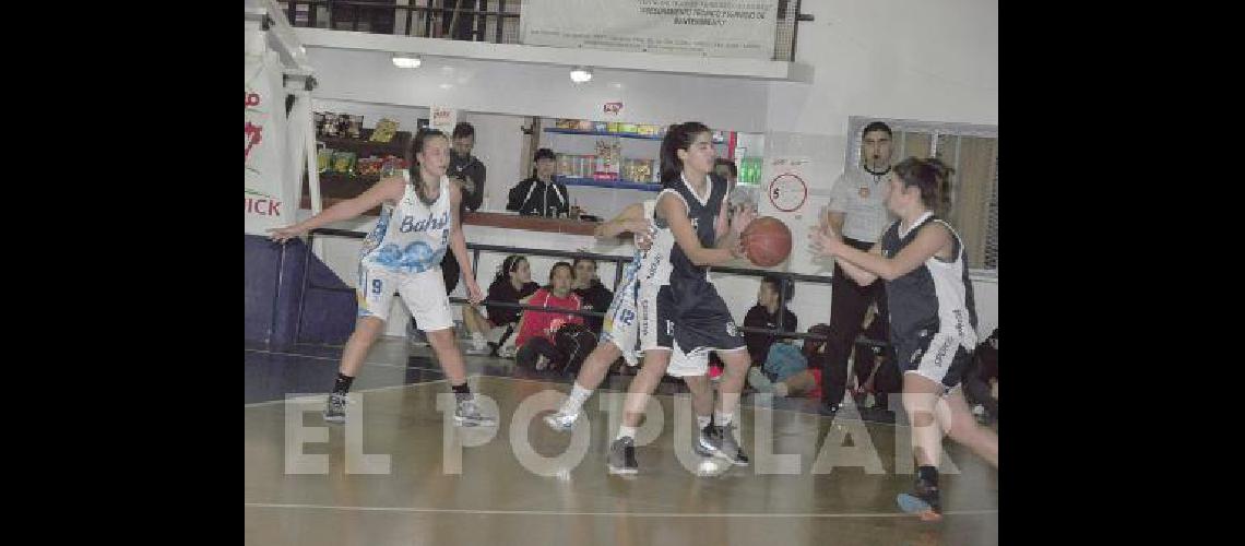 OlavarrÃ­a enfrentÃ³ anoche a BahÃ­a Blanca en el Gimnasio de El FortÃ­n 