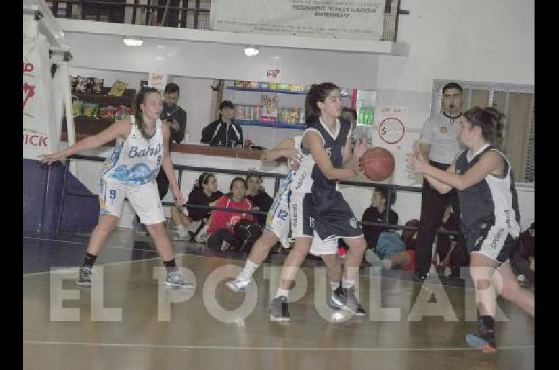 OlavarrÃ­a enfrentÃ³ anoche a BahÃ­a Blanca en el Gimnasio de El FortÃ­n 