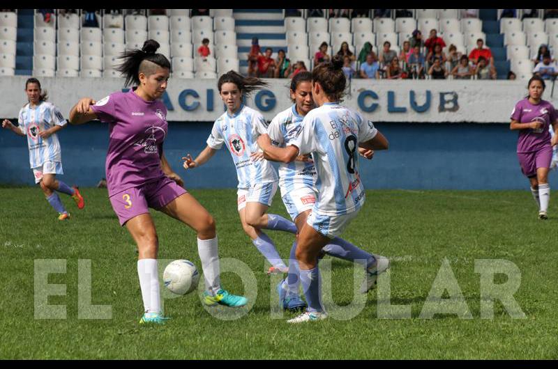 Las chicas jugaron en Racing