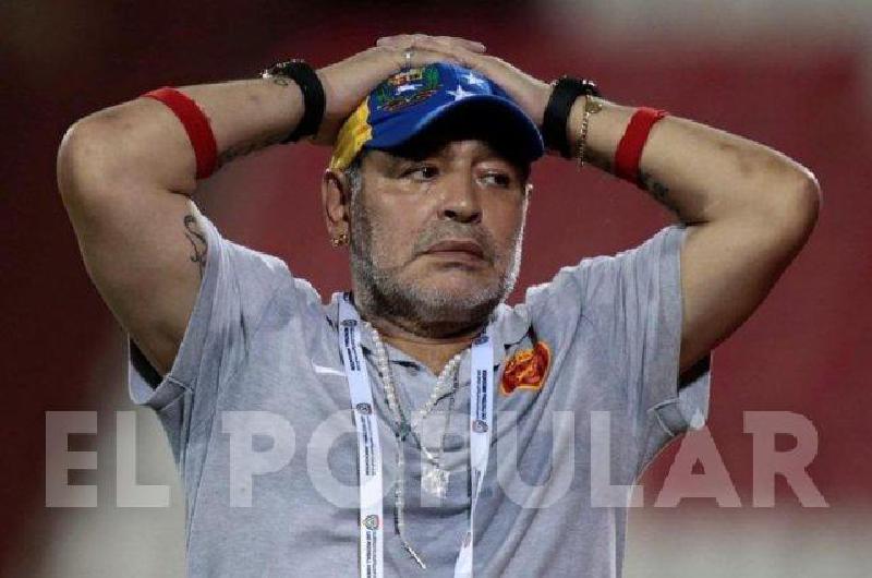 Se fue Maradona