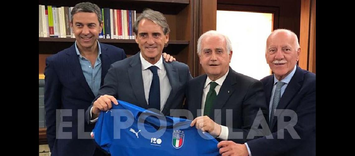 Mancini DT de la azzurra