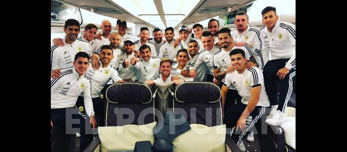 Argentina partioacute rumbo a Barcelona