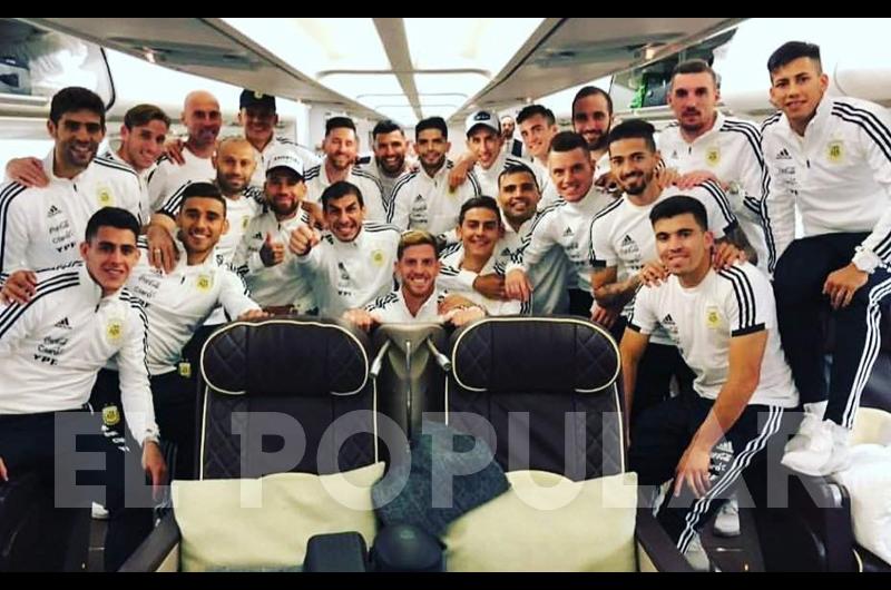 Argentina partioacute rumbo a Barcelona