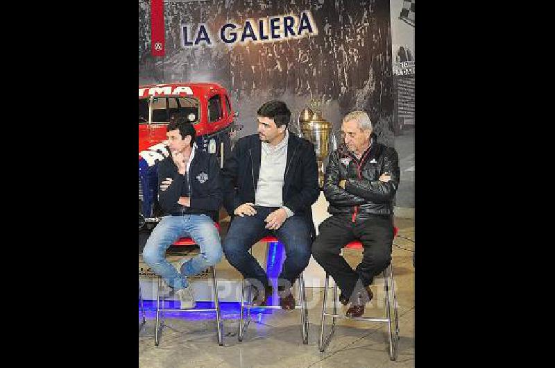 Traversa Galli y Mazzacane Los tres estarÃ�n presentes hoy en el lanzamiento de la carrera 