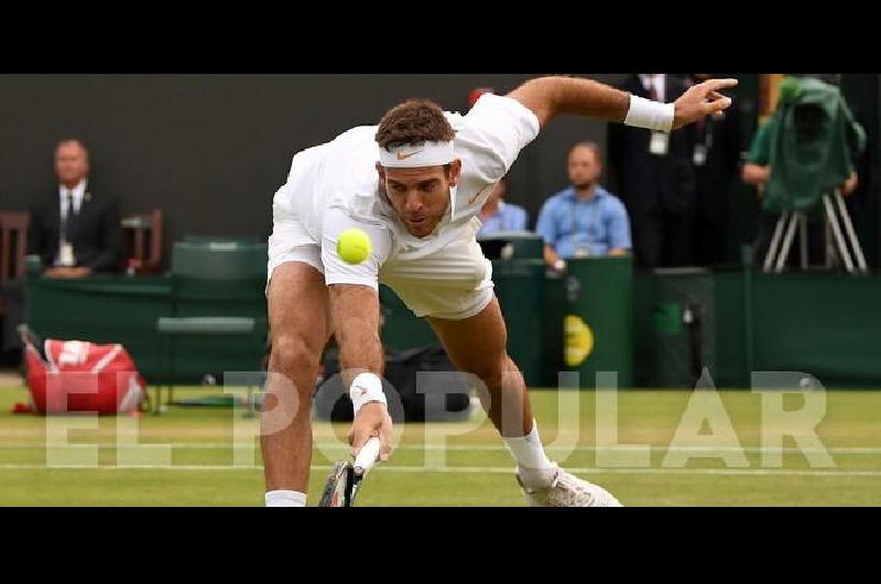 Del Potro suspendioacute con ventaja