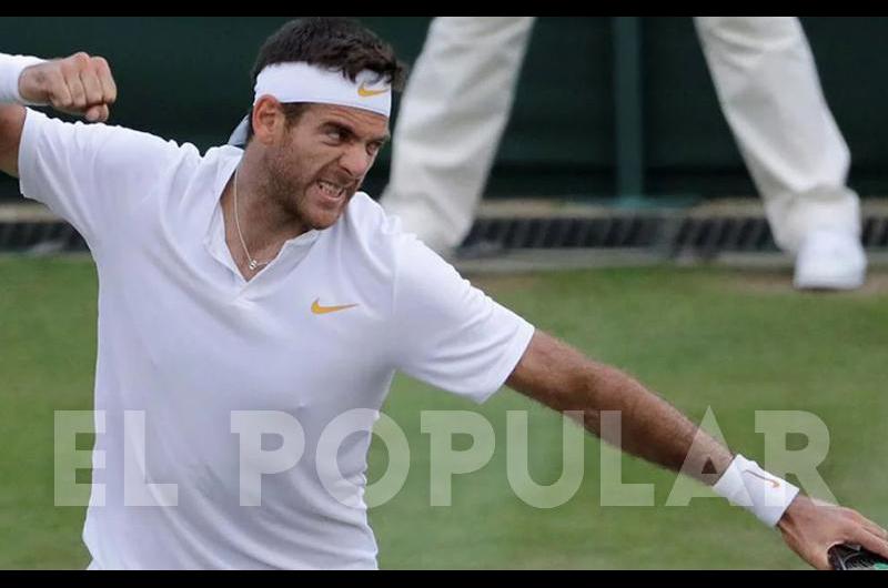 Del Potro ganoacute y va por Nadal