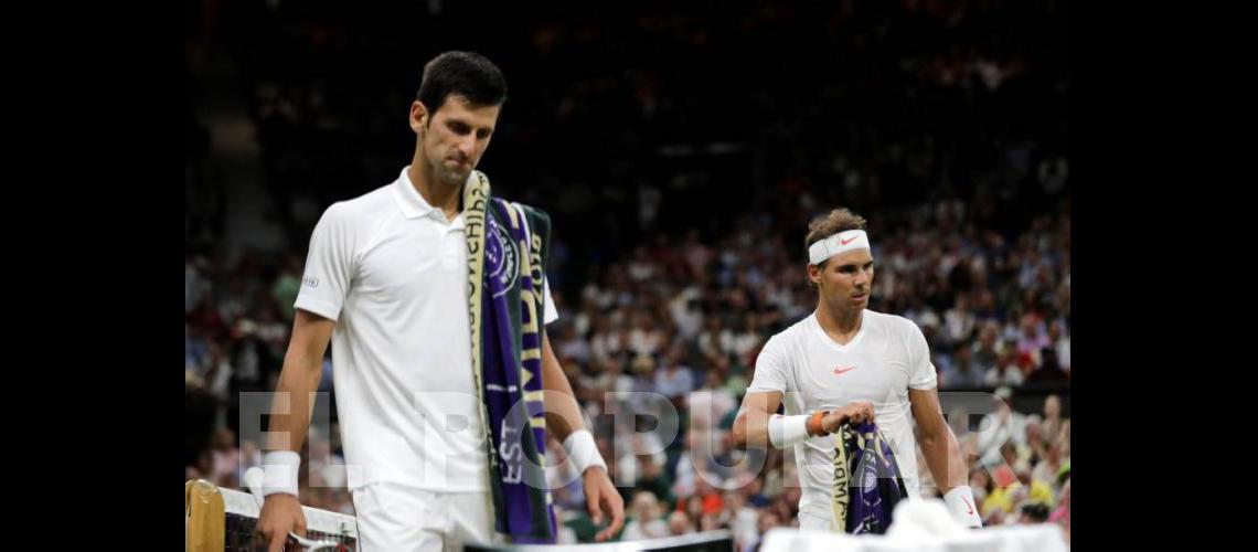 Djokovic se quedoacute con<br> el duelo de gigantes