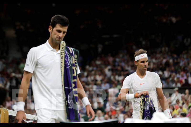 Djokovic se quedoacute con<br> el duelo de gigantes