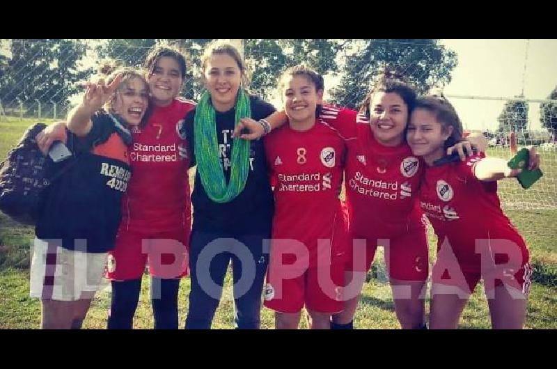 Las chicas del fÃºtbol femenino a Mar del Plata 