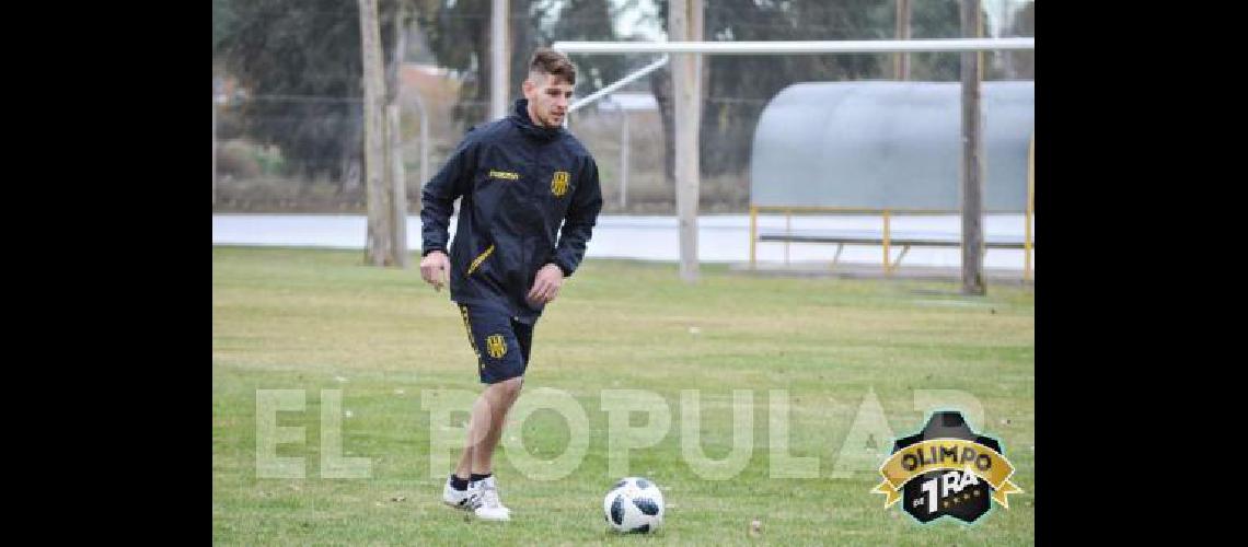 El delantero Ignacio Pierce estÃ concentrado en Olimpo que hoy se medirÃ ante Aldosivi 