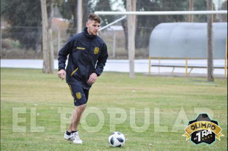 El delantero Ignacio Pierce estÃ concentrado en Olimpo que hoy se medirÃ ante Aldosivi 