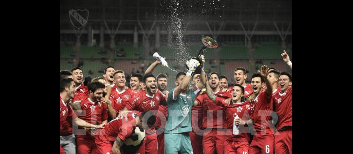 Independiente celebrÃ³ su tÃ­tulo en JapÃ³n 