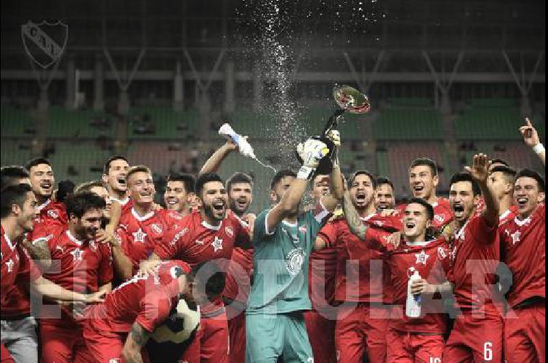 Independiente celebrÃ³ su tÃ­tulo en JapÃ³n 