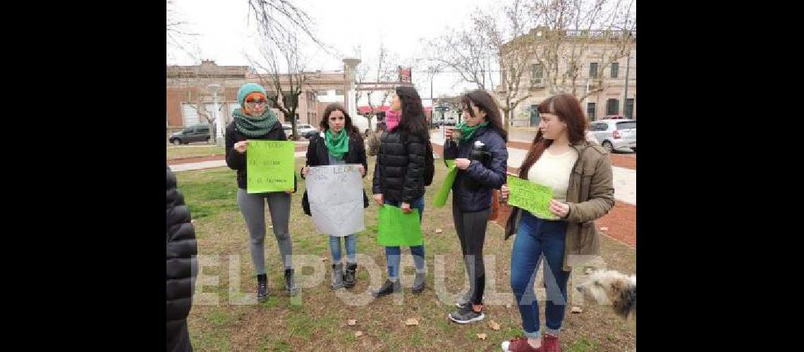 La convocatoria fue llevada adelante por las integrantes de Mujeres autoconvocadas de La Madrid 