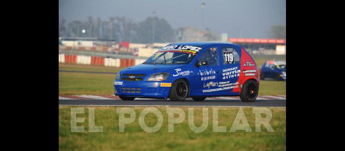 En San Luis NicolÃ�s Rojas estarÃ� en la Clase Dos del Turismo Pista 