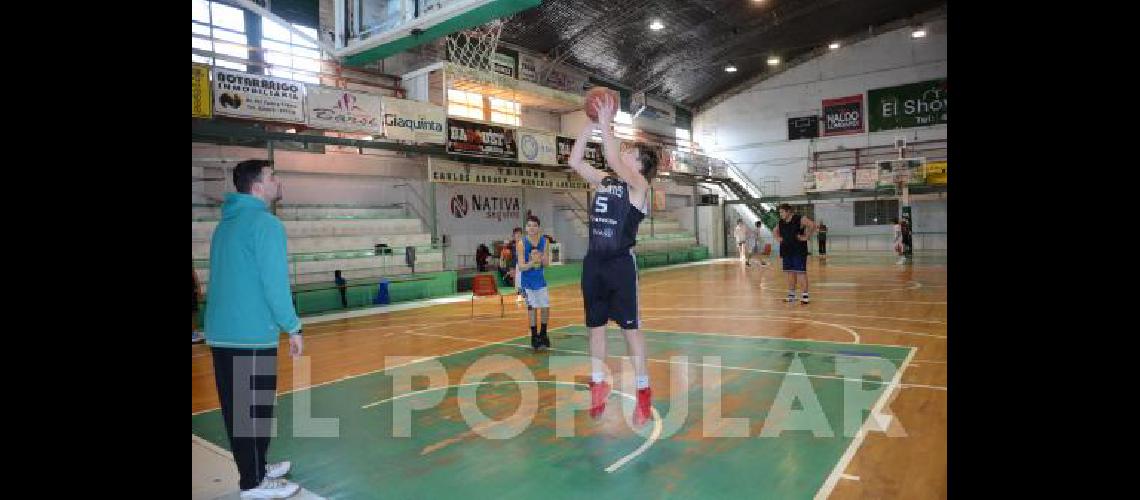 El selectivo de la ABO se entrenÃ³ ayer en el Gimnasio de Pueblo Nuevo 