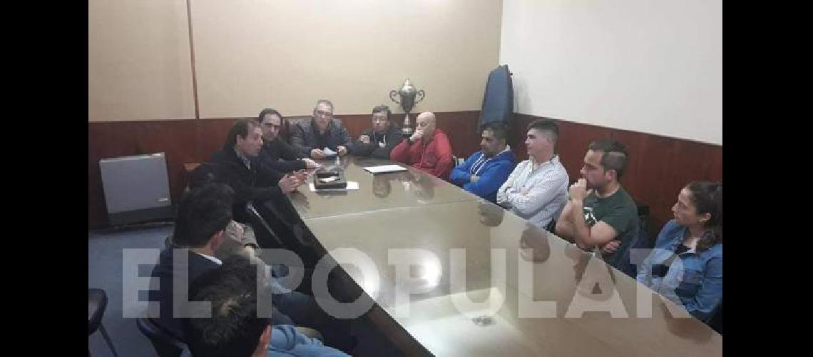 Juan Pablo Pompei ya mantuvo reuniones con los representantes de las dos agrupaciones 