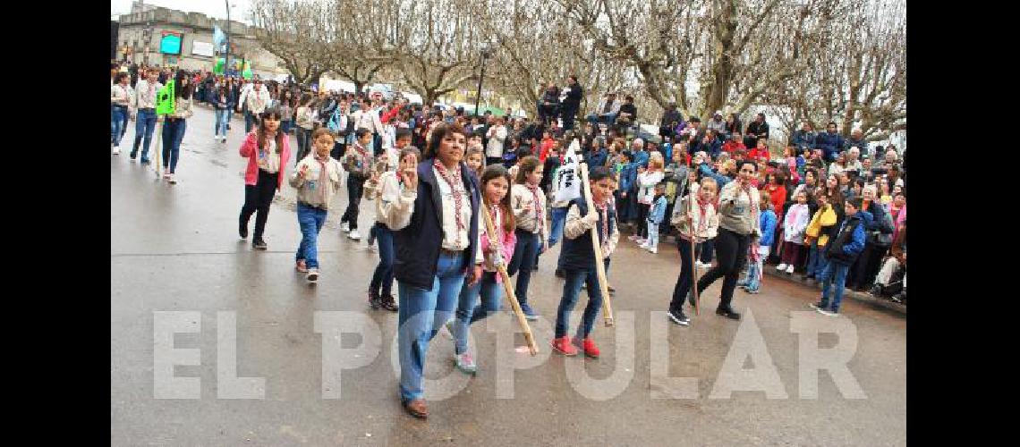 El Grupo Scout presente en el aÃ±o de su 45Âº aniversario 