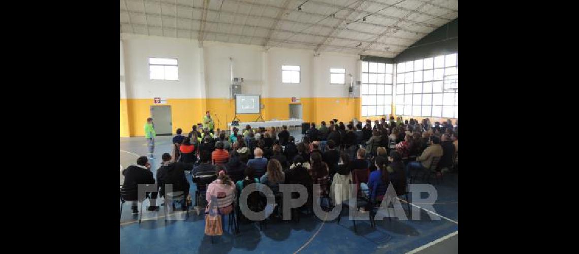 MÃ�s de un centenar de personas que responden al sistema de emergencias local participaron de la capacitaciÃ³n 