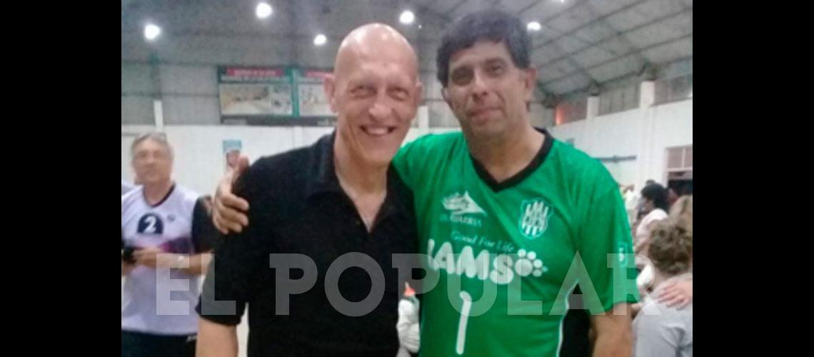 Gabriel Rosatto con Dertycia el principal funcionario del deportes cordobÃ©s 