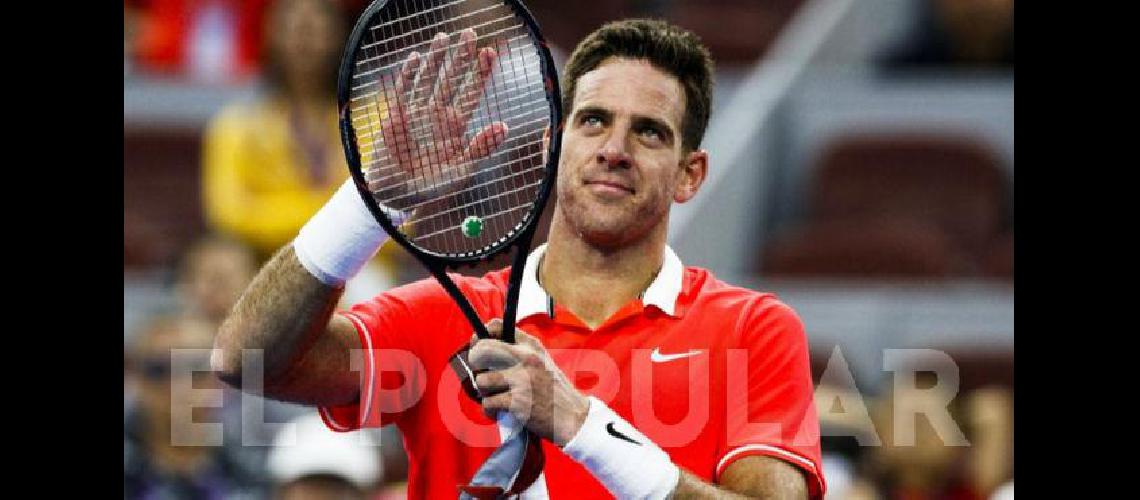 Fognini no se presentoacute  y<br> Del Potro accede a la final en China