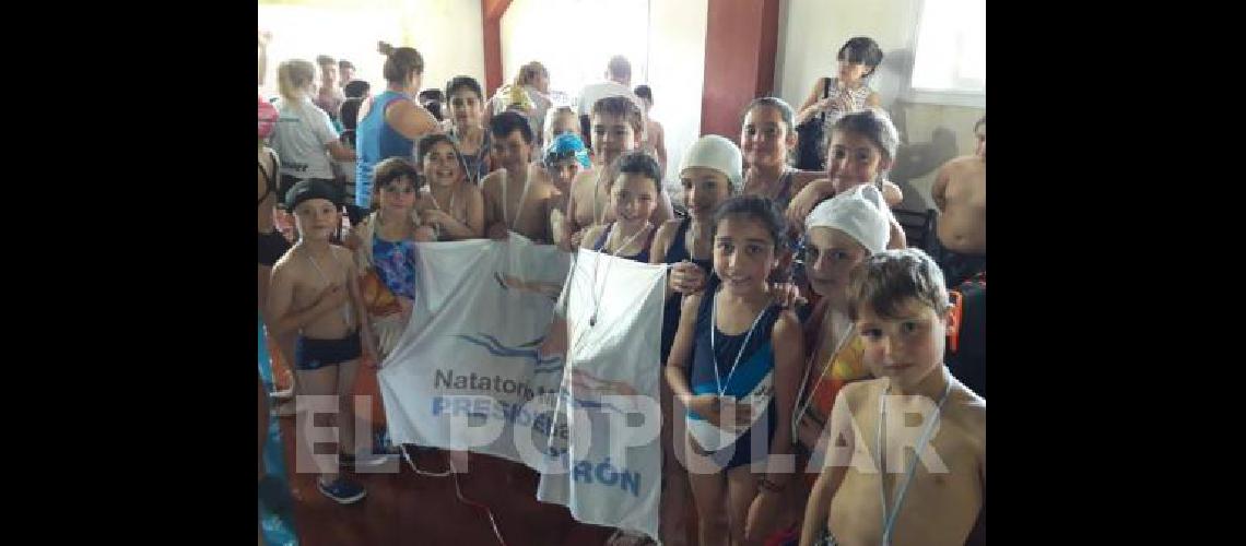 Grupo de niÃ±os que participaron en La Madrid 