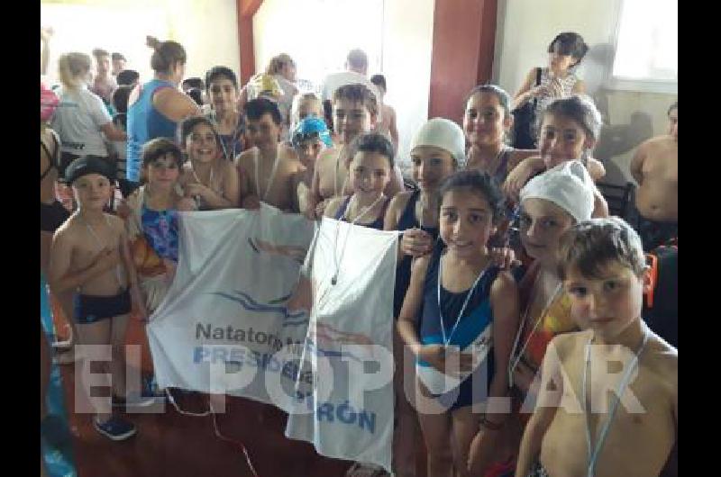 Grupo de niÃ±os que participaron en La Madrid 