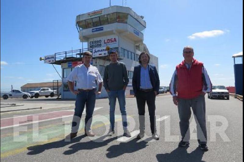 Los directivos Tolosa Traversa Salerno y Picaso recorrieron el Ãºltimo viernes el AutÃ³dromo Hermanos Emiliozzi para intensificar los Ãºltimos trabajos antes del TC 