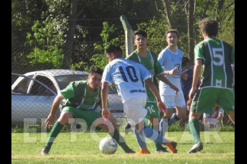 Loma Negra le ganÃ³ a AtlÃ©tico Hinojo en su Ãºltimo partido 