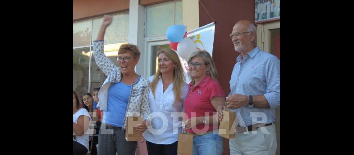 Durante el acto se homenajeÃ³ a ex directivos y auxiliares 