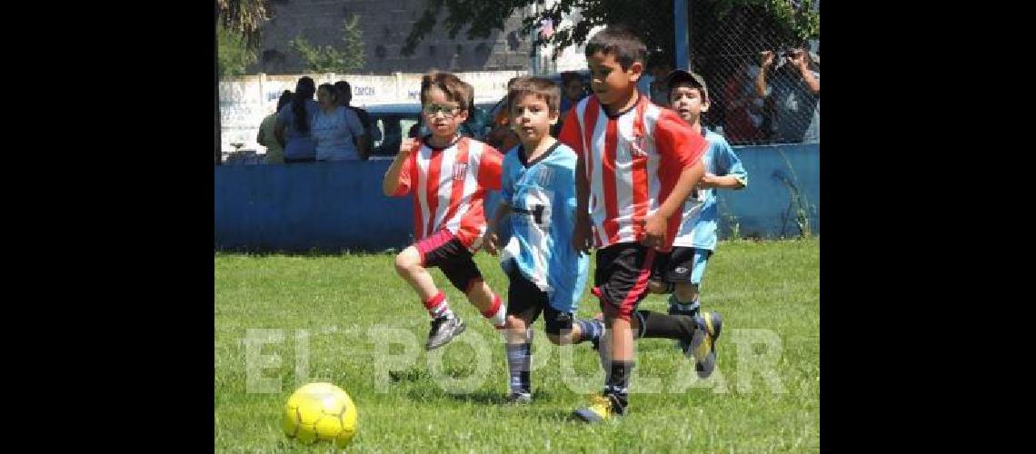 Ayer se llevÃ³ a cabo el encuentro de escuelitas de fÃºtbol en Barracas 