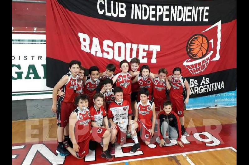 Hay campeones en Minibaacutesquetbol