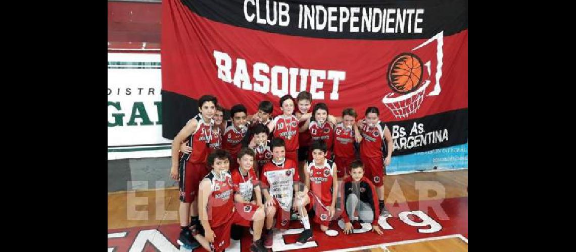 Los chicos de Independiente son los campeones 2018 en MinibÃsquetbol 