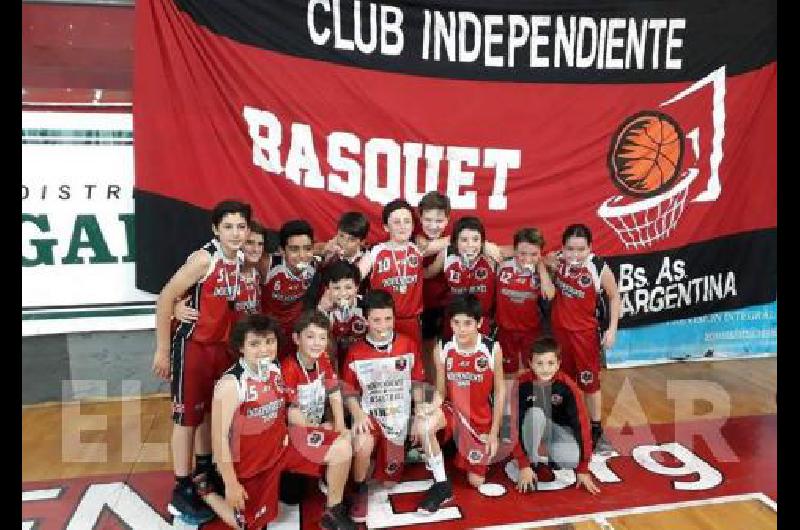 Los chicos de Independiente son los campeones 2018 en MinibÃsquetbol 