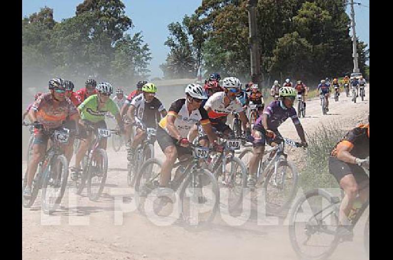 MÃ�s de 100 competidores se dieron cita e la tradicional competencia de mountain bike lamatritense 