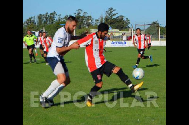 Diego RamÃ­rez jugÃ³ el pasado domingo la final de la Liga de Necochea 