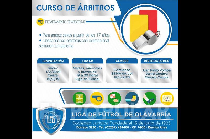 La LFO abre el curso de aacuterbitros