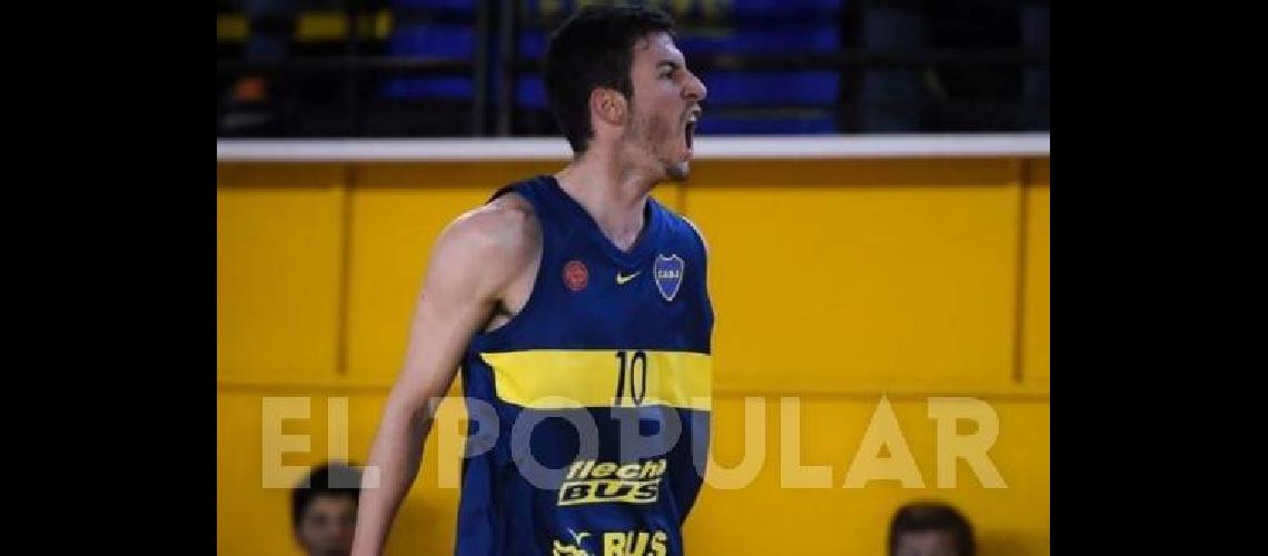 Bruno Sansimoni jugÃ³ por Boca Juniors en la Liga Nacional 