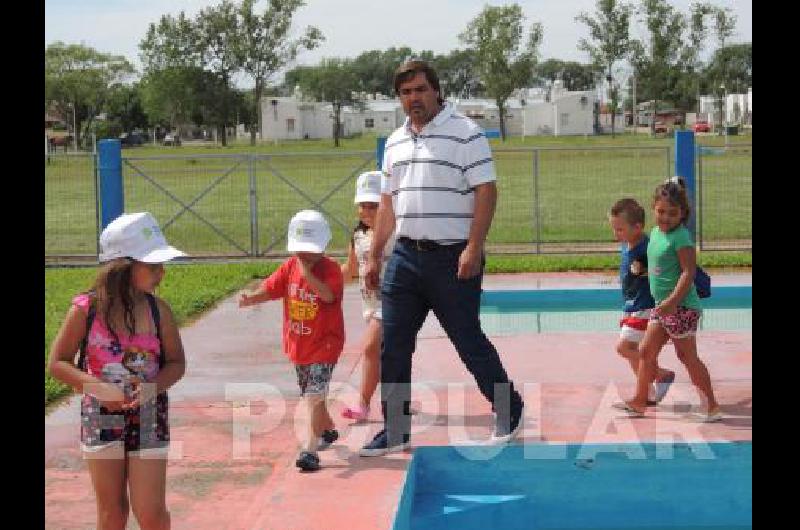 Emiliano BalbÃ­n visitÃ³ La Madrid y hablÃ³ sobre la posibilidad de desdoblar las elecciones 